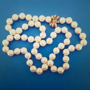 Kate Spade Long Strand Pearl Necklace